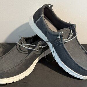 Men's US 8 Hurley Laguna Black Casual Shoes With Memory Foam Lightweight
